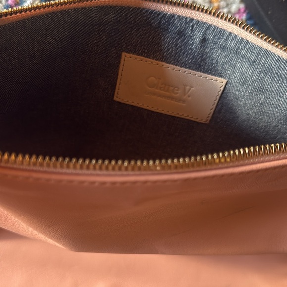 Clare V fold overclutch with tabs - Picture 2 of 3